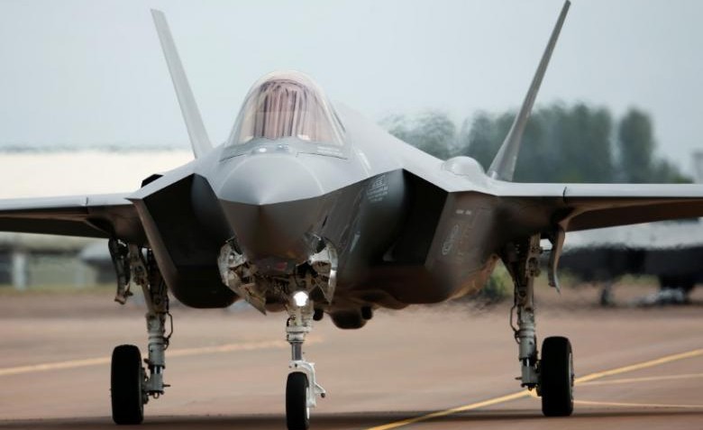 A Lockheed Martin F-35A fighter taxis along a runway at the Royal International Air Tattoo at Fairford, Britain July 8, 2016.  REUTERS/Peter Nicholls