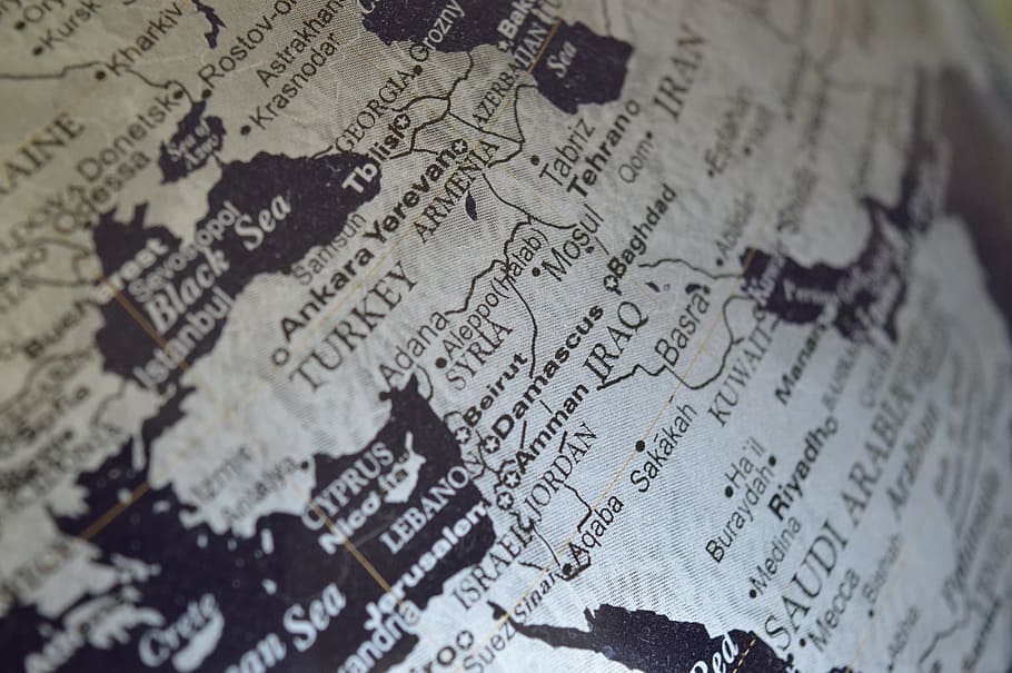 syria-middle-east-map-globe